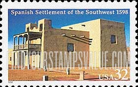 FindYourStampsValue: SPANISH SETTLEMENT OF THE SOUTHWEST