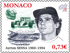 Monaco Post honors Ayrton Senna