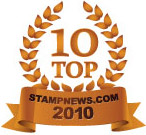 The Top 140 countries contributing to philately, by results of the year 2009
