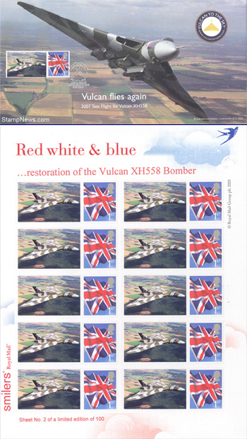 Bletchley Park covers up for Vulcan flight