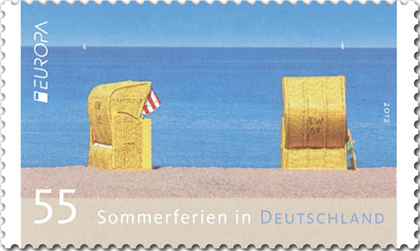 Europa 2012 stamps from Germany