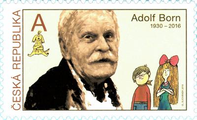 Czech Post honors Adolf Born with a stamp