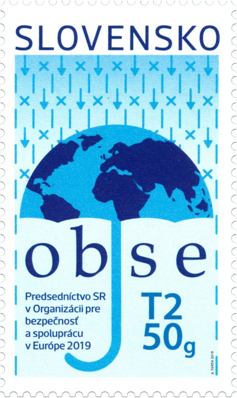 Slovakia Post presented a special stamp on OSCE