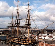 Gibraltar show innovation: slivers of HMS Victory to be used in stamp