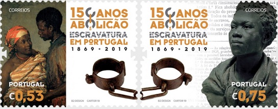 150 Years of the Abolition of Slavery in Portugal – two special stamps released