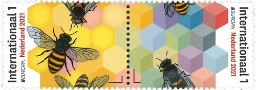 PostNL presented two bright EUROPA 2021 stamps!