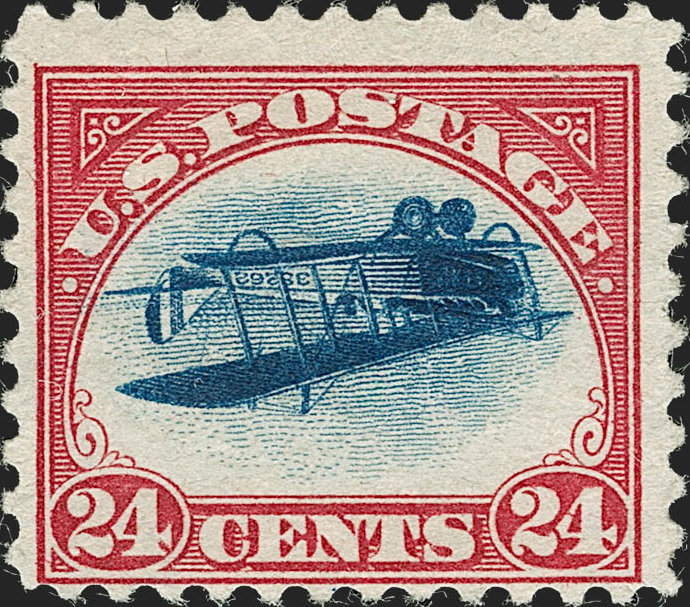Siegel sells 1918 “Inverted Jenny” stamp for $450,000!
