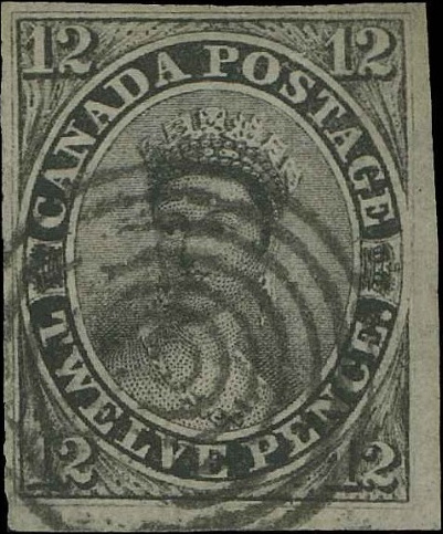 1851 12p Black is to be sold for $180,000 by Eastern Auctions