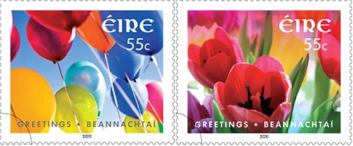 New Irish Greetings Postage Stamps
