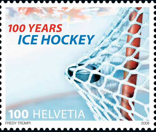 Swiss Post honours ice hockey associations