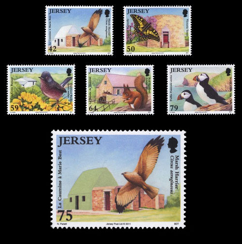 National Trust for Jersey Stamp Issue