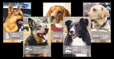 Stamp of approval for man's best friend