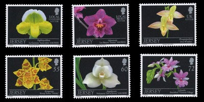 2011 Jersey Orchid stamps