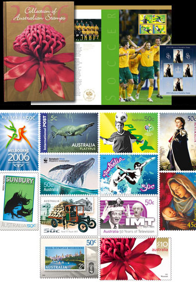 2006 Collection of Australian Stamps