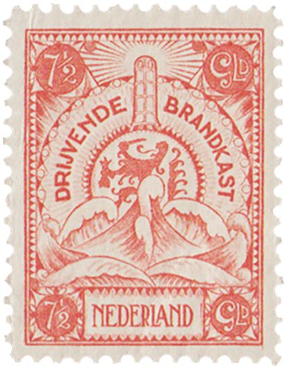 7 1/2 g Marine Insurance stamp, 1921