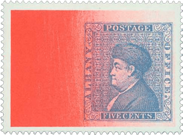 15p American bicentenary with silver missing stamp, 1976