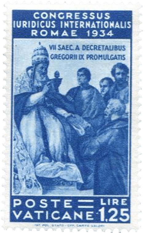 1.25L Juridical Congress stamp, 1935
