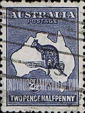 FindYourStampsValue: Kangaroo and Map