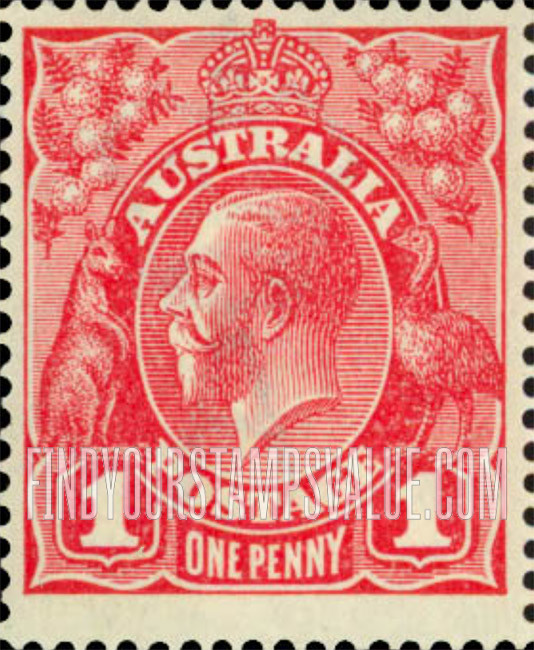 FindYourStampsValue: King George V