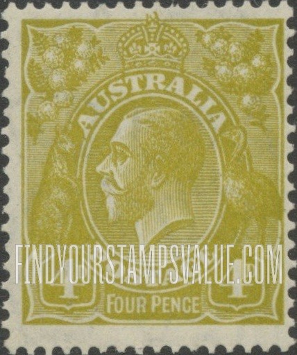 FindYourStampsValue: King George V