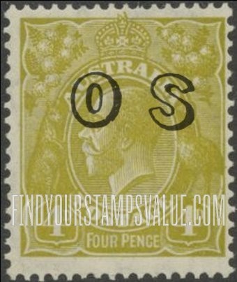 FindYourStampsValue: OFFICIAL - King George V: On Regular Issues of 1928-1932