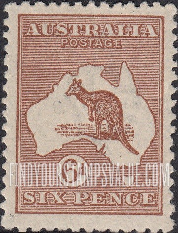 FindYourStampsValue: Kangaroo and Map