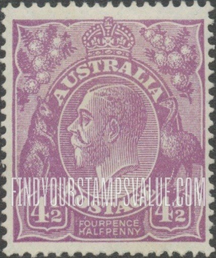 FindYourStampsValue: King George V