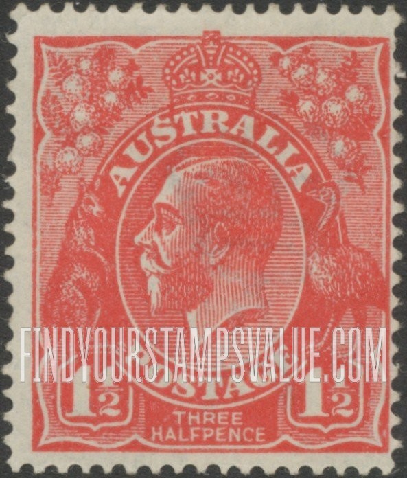 FindYourStampsValue: King George V