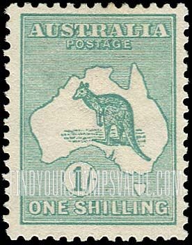FindYourStampsValue: Kangaroo and Map