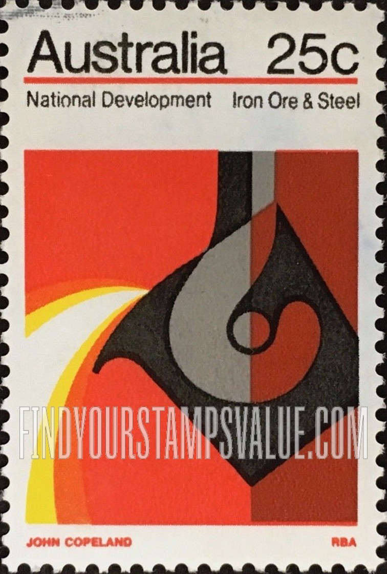 FindYourStampsValue: Iron ore and steel