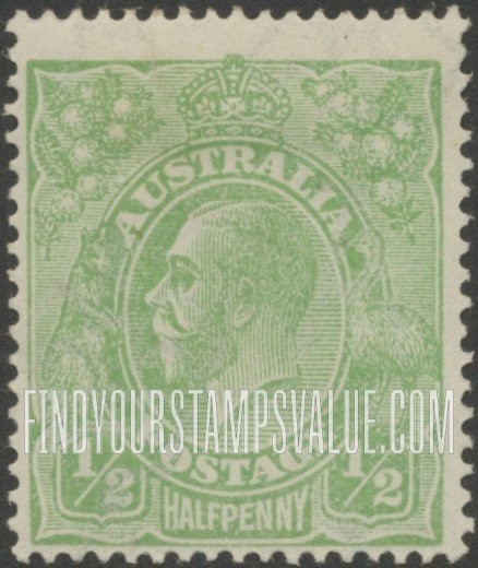 FindYourStampsValue: King George V
