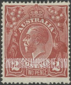 FindYourStampsValue: King George V