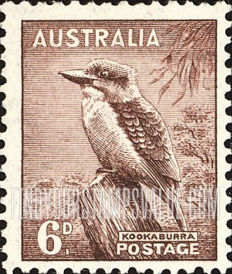 FindYourStampsValue: Kookaburra (Kingfisher)