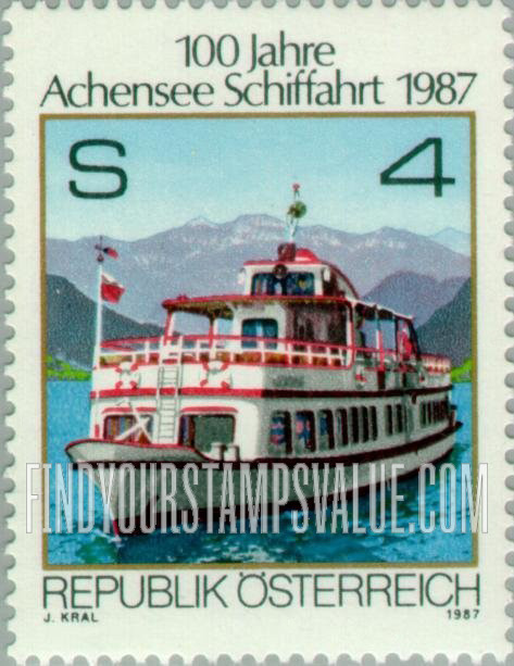 Shipping on Achensee, Centenary
