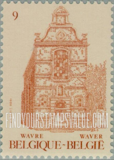 FindYourStampsValue: Waver Town Hall