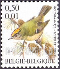 FindYourStampsValue: Bird: Roitelet huppe