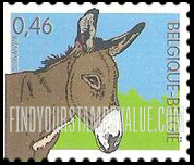FindYourStampsValue: Farm Animals: Donkey