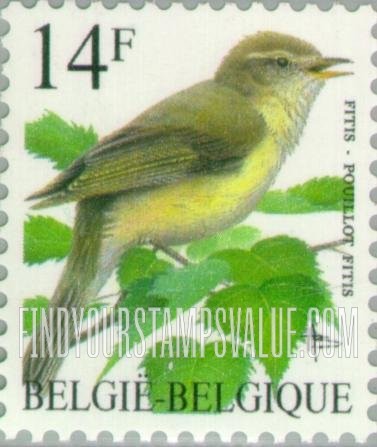 FindYourStampsValue: Bird: Pouillot fitis