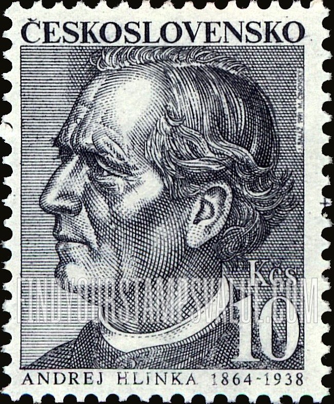FindYourStampsValue: Father Andrej Hlinka (1864-1938), Slovak nationalist