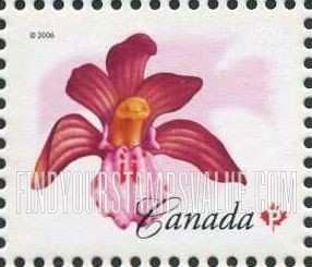 FindYourStampsValue: Flower Definitives: Spotted Coralroot