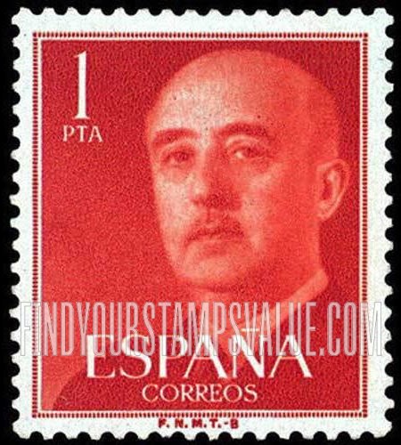 FindYourStampsValue: Gen. Franco