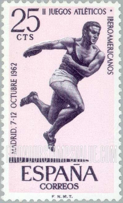 FindYourStampsValue: Discus Thrower