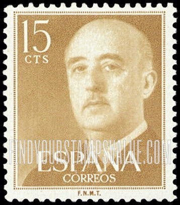 FindYourStampsValue: Gen. Franco