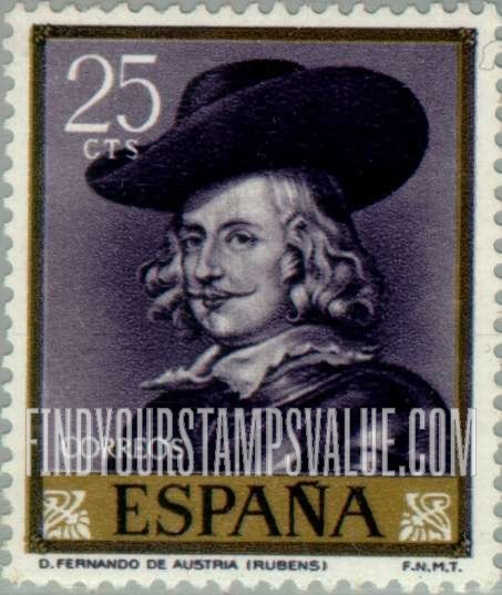 FindYourStampsValue: Rubens Paintings: Ferdinand of Austria