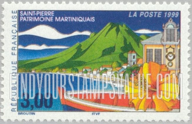 FindYourStampsValue: Saint Pierre, Martinique