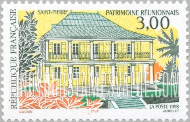 FindYourStampsValue: Sous-Préfecture Hotel, Saint-Pierre, Réunion