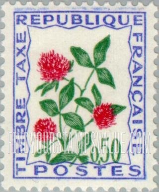 POSTAGE DUE - Flowers: Clover