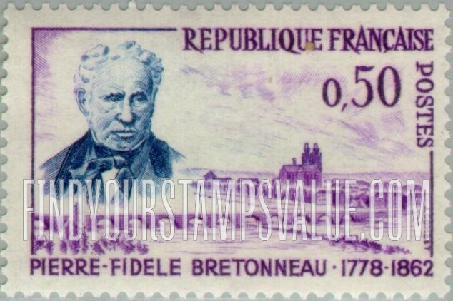 FindYourStampsValue: Pierre-Fidele Bretonneau
