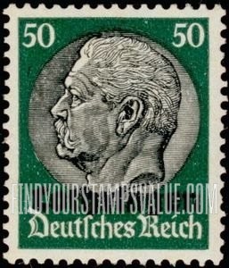 FindYourStampsValue: OCCUPATION - Stamps of Germany 1933-36: Overprinted in Black