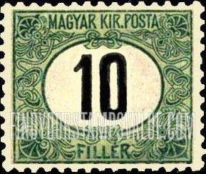 FindYourStampsValue: POSTAGE DUE STAMPS - Numeral Value
